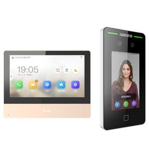 ?？等四樧R別考勤系統DS-K1T341M 別墅可視對講門禁